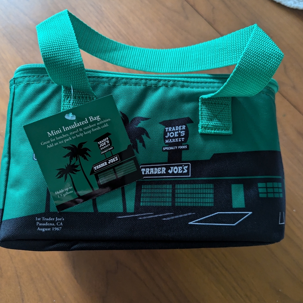 Trade Joe's Mini Insulated Cooler Bag